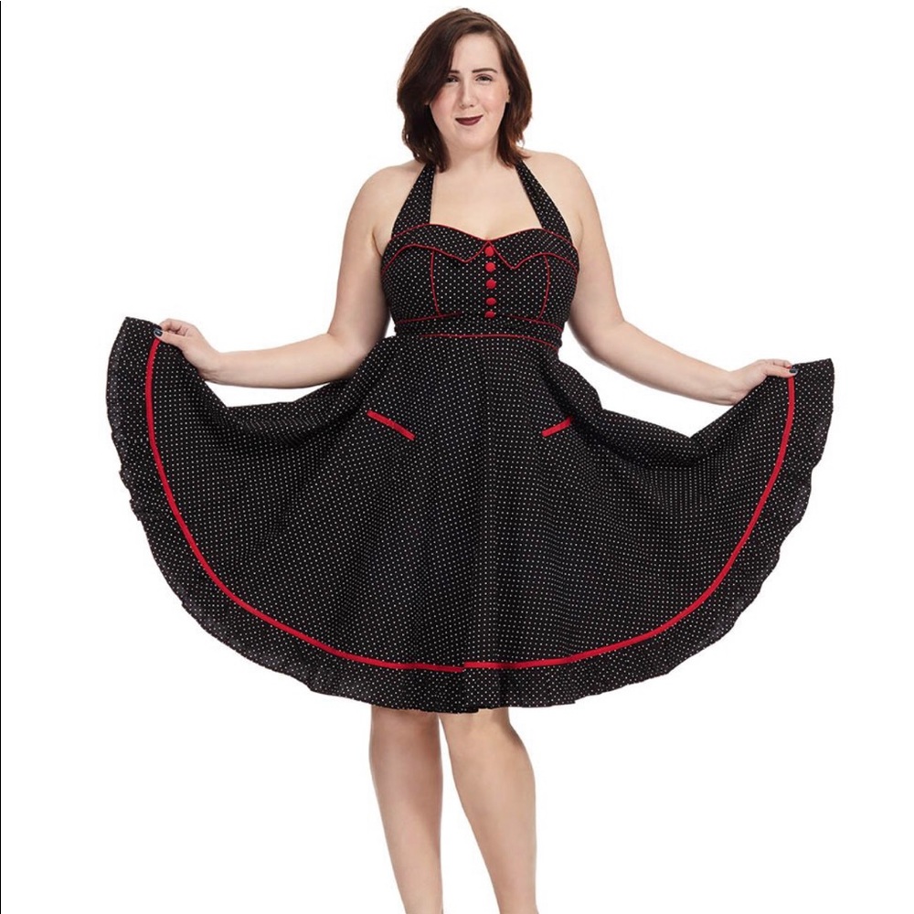 50’s Dress in Polka Dot
